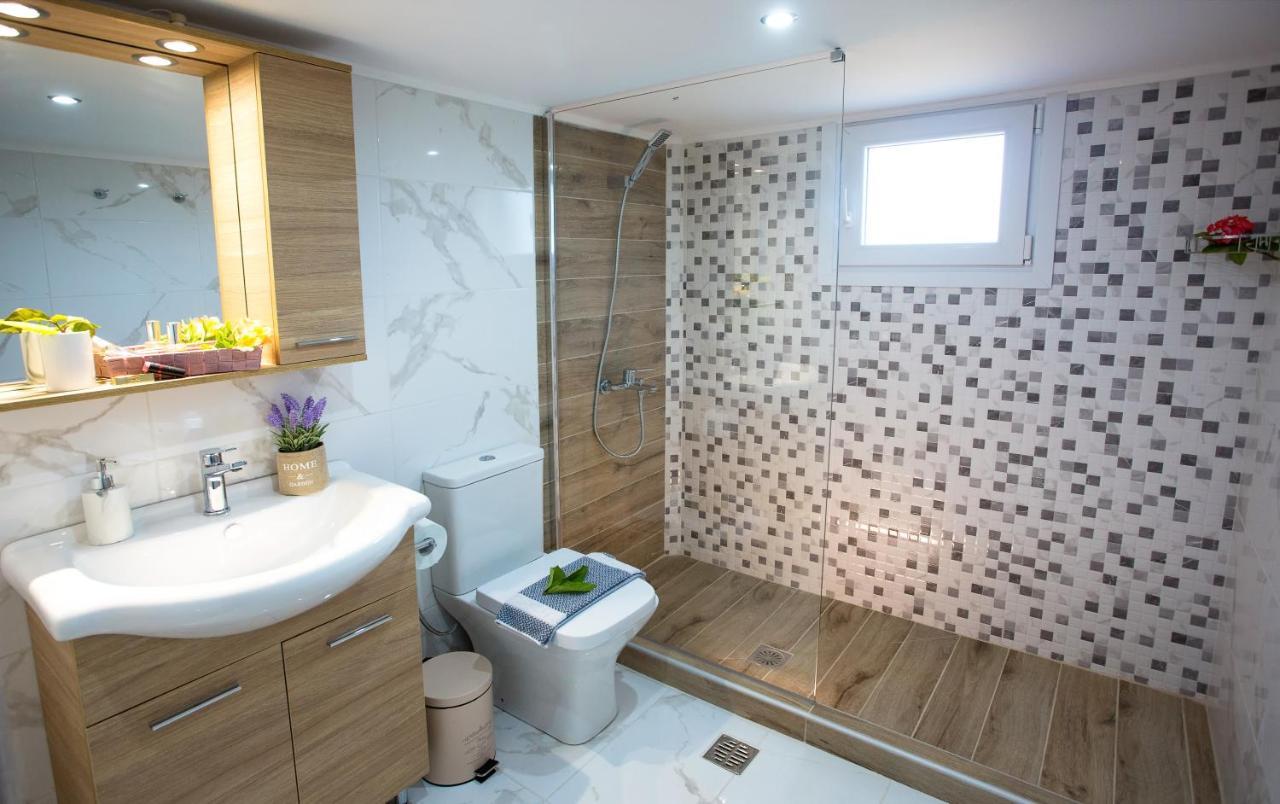 Kaiafas Luxury Philoxenia Apartment เนอาเปรามอส ภายนอก รูปภาพ