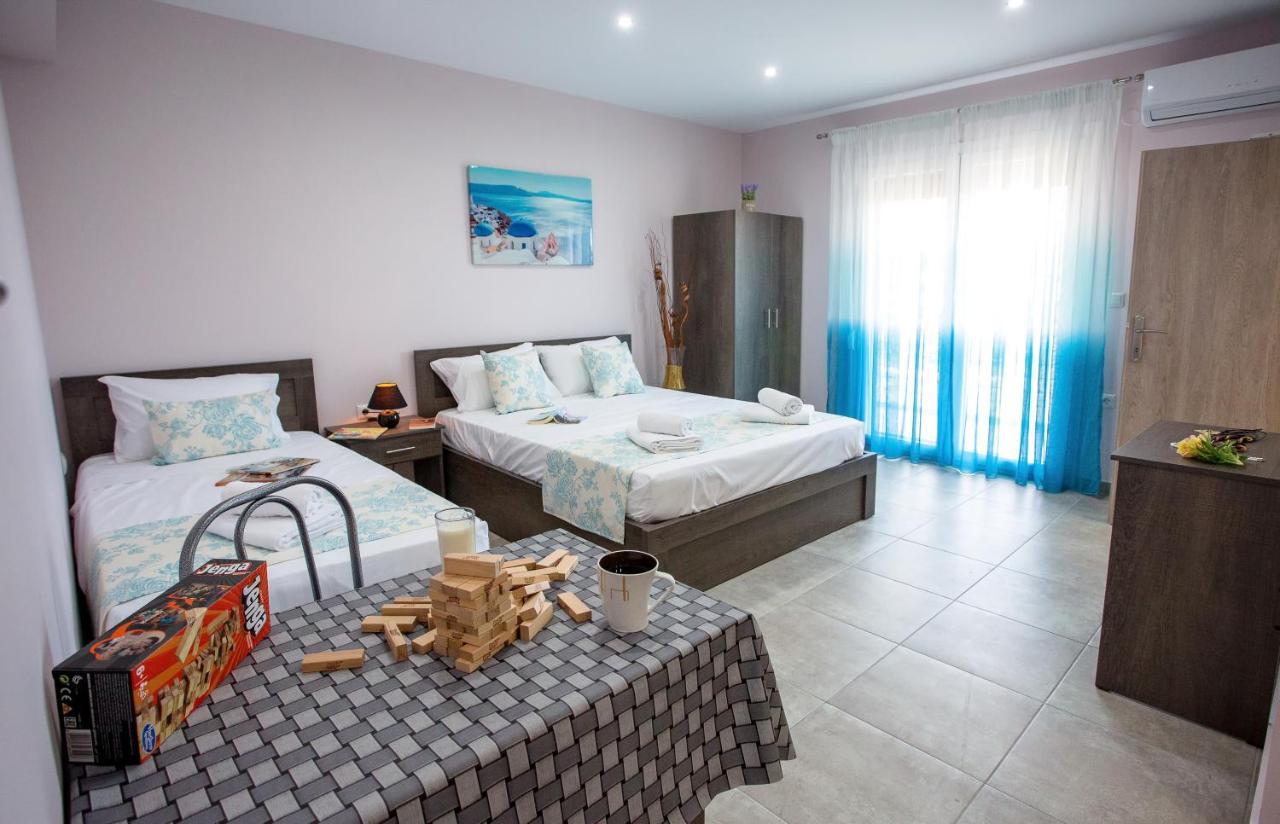 Kaiafas Luxury Philoxenia Apartment เนอาเปรามอส ภายนอก รูปภาพ