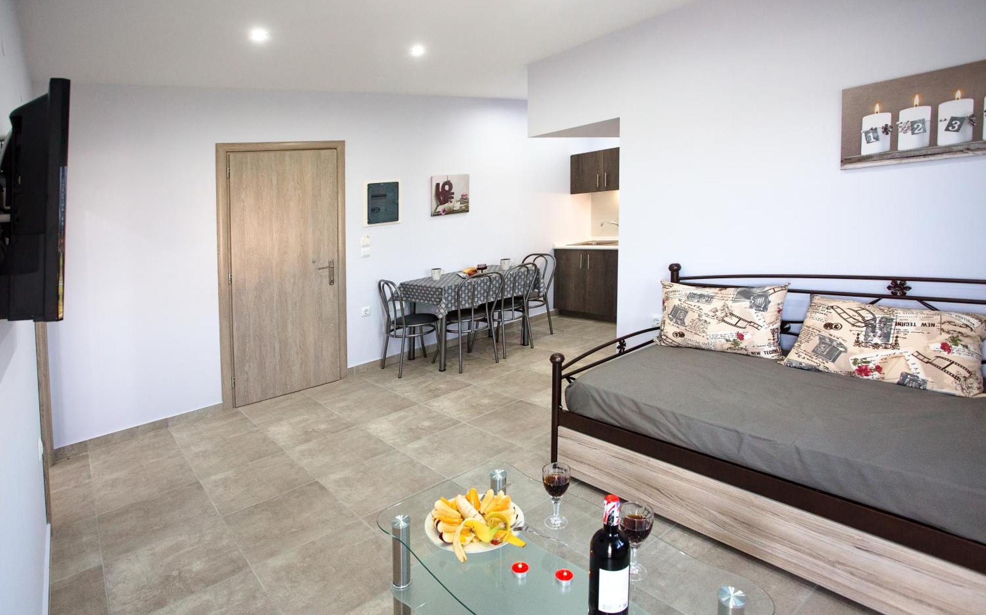 Kaiafas Luxury Philoxenia Apartment เนอาเปรามอส ภายนอก รูปภาพ