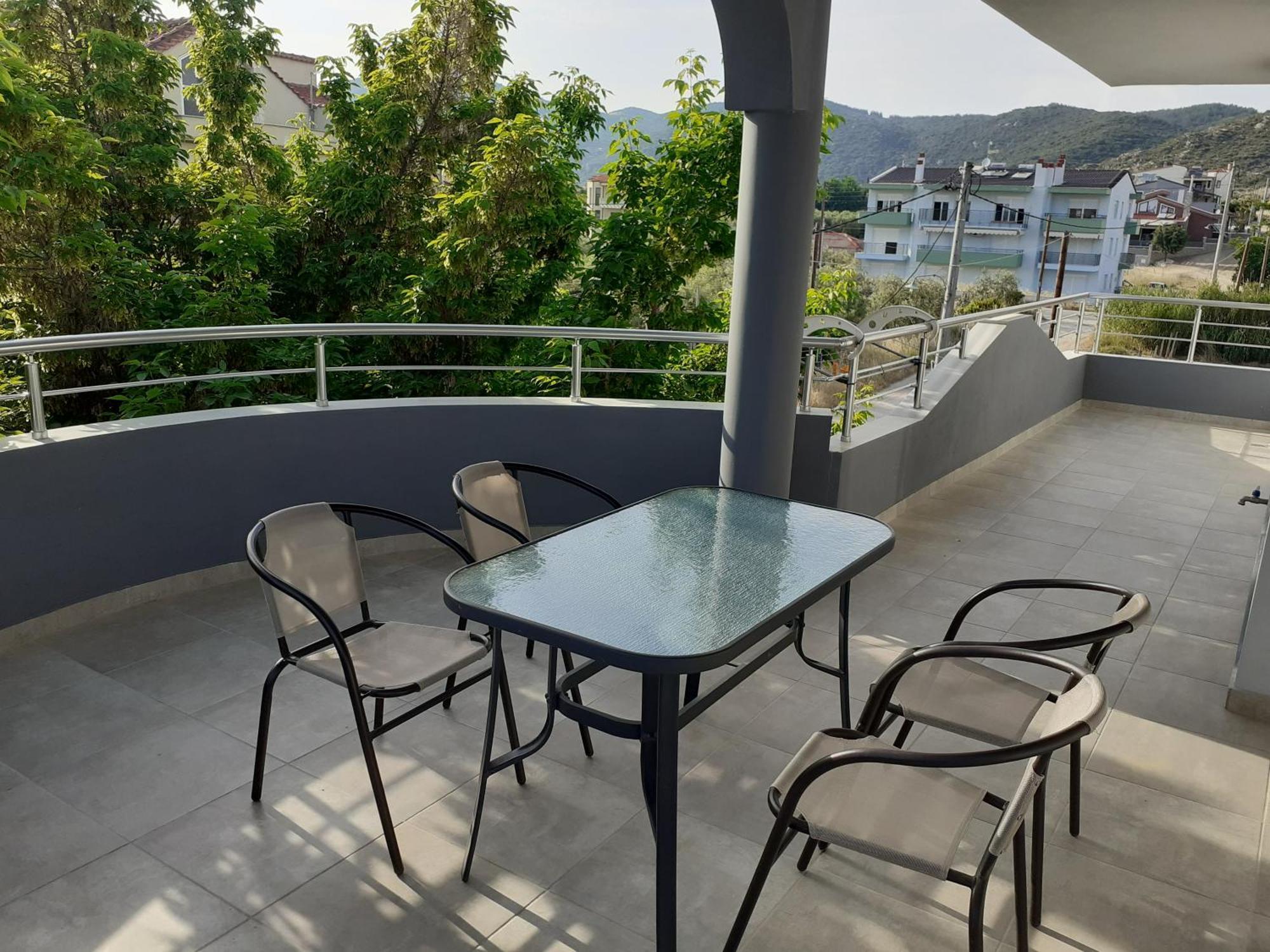 Kaiafas Luxury Philoxenia Apartment เนอาเปรามอส ห้อง รูปภาพ